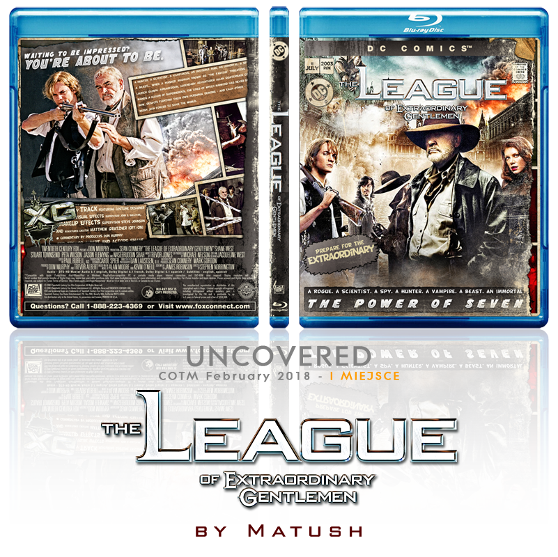 Nazwa:  COTM_2018_February_Uncovered_The_League_of_Extraordinary_Gentlemen_I_miejsce_by_Matush.png
Wywietle: 520
Rozmiar:  1.48 MB