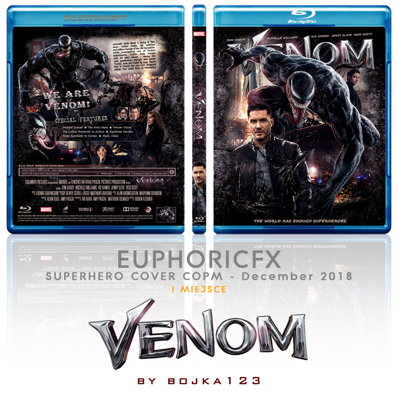 Nazwa:  Superhero_Cover_Comp_2018_December_euphoricfx_Venom_I_miejsce_by_bojka.png
Wywietle: 750
Rozmiar:  1.42 MB